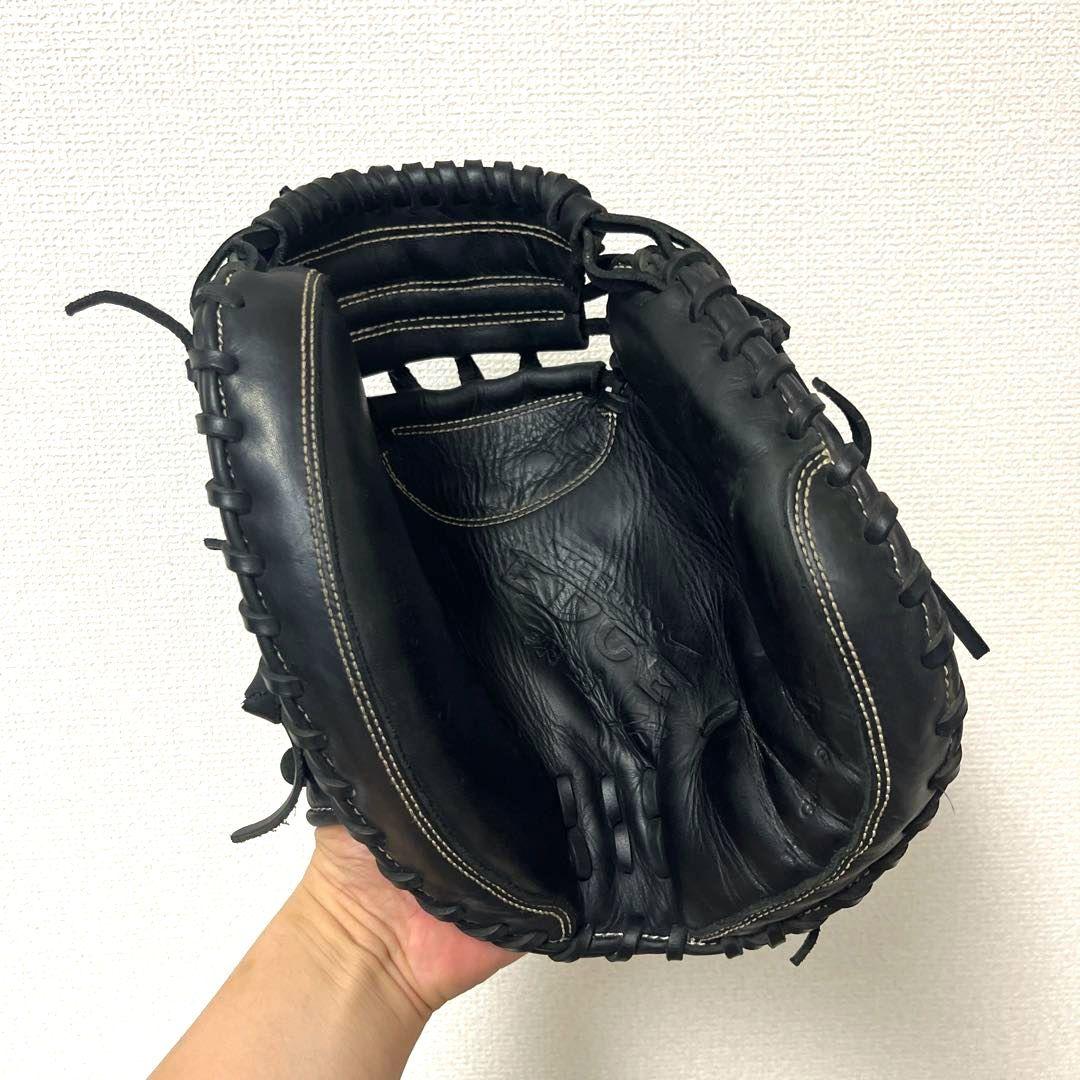 594 ナイキ 謝道 極美品 即戦力 軟式 少年 キャッチャーミット