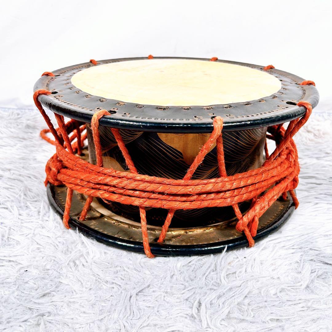 太鼓　締太鼓　和楽器　バチ　和太鼓