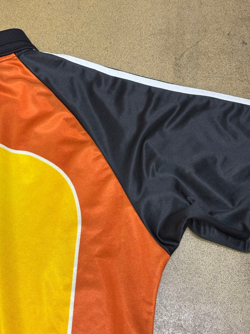 90s00s y2k adidas サッカーシャツ ゴールキーパー　オレンジ