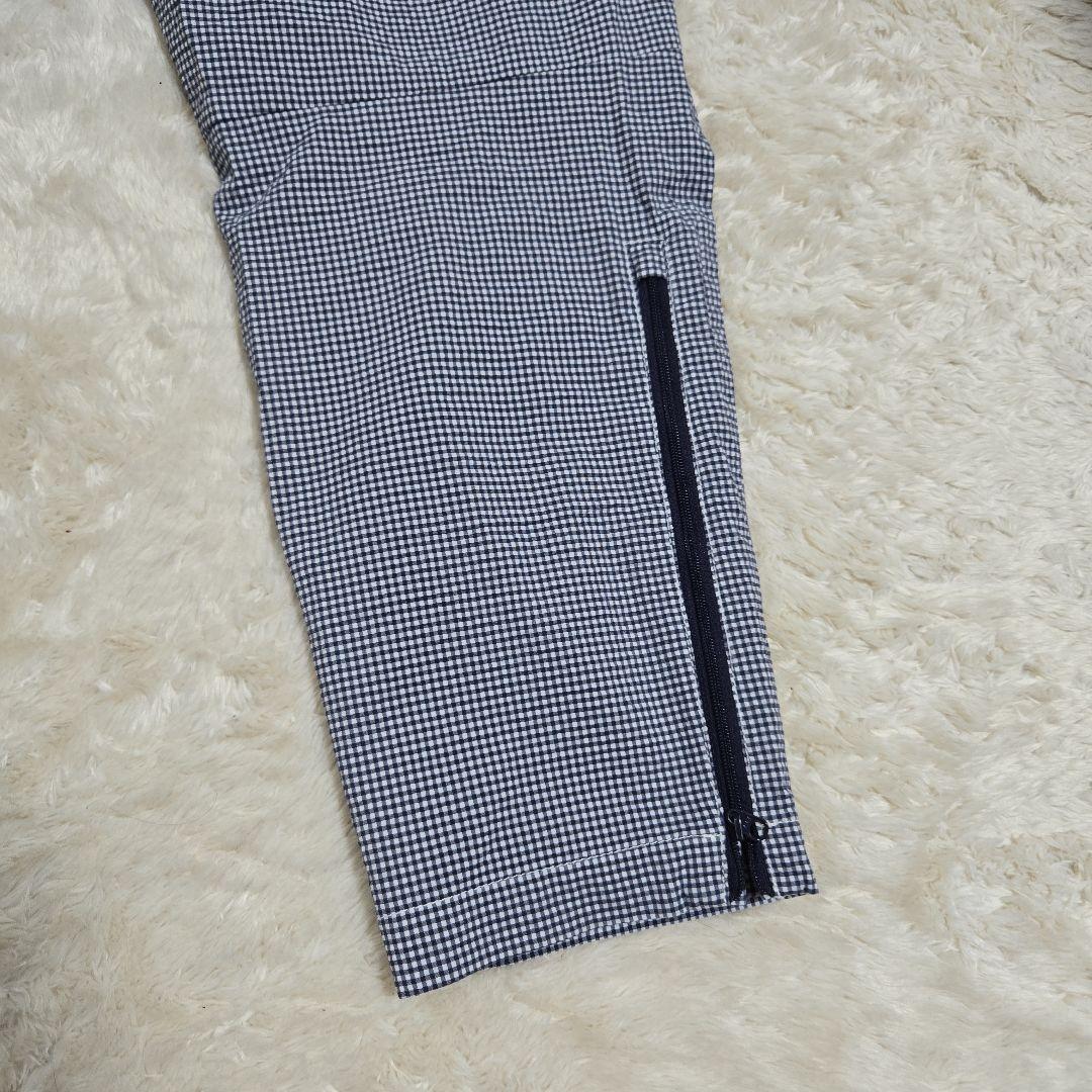 BEAMS GOLF シアサッカー チェック柄 パンツ XL