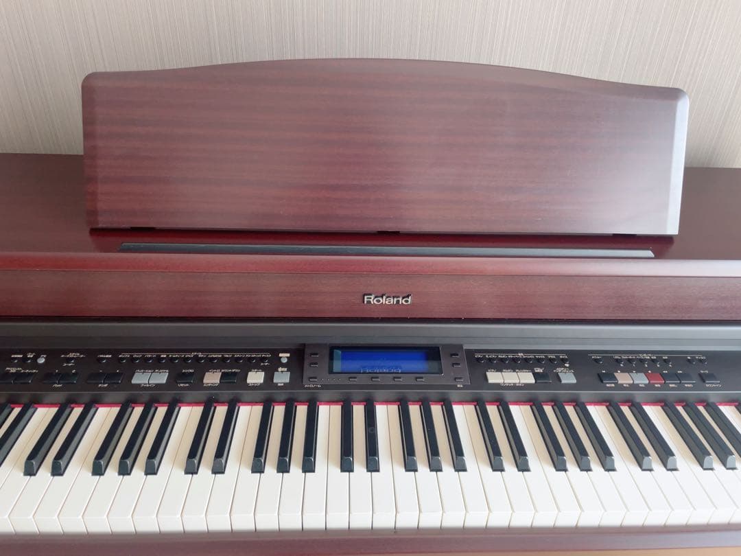 引取限定・兵庫・4/19迄 Roland 電子ピアノKR-377D 椅子付
