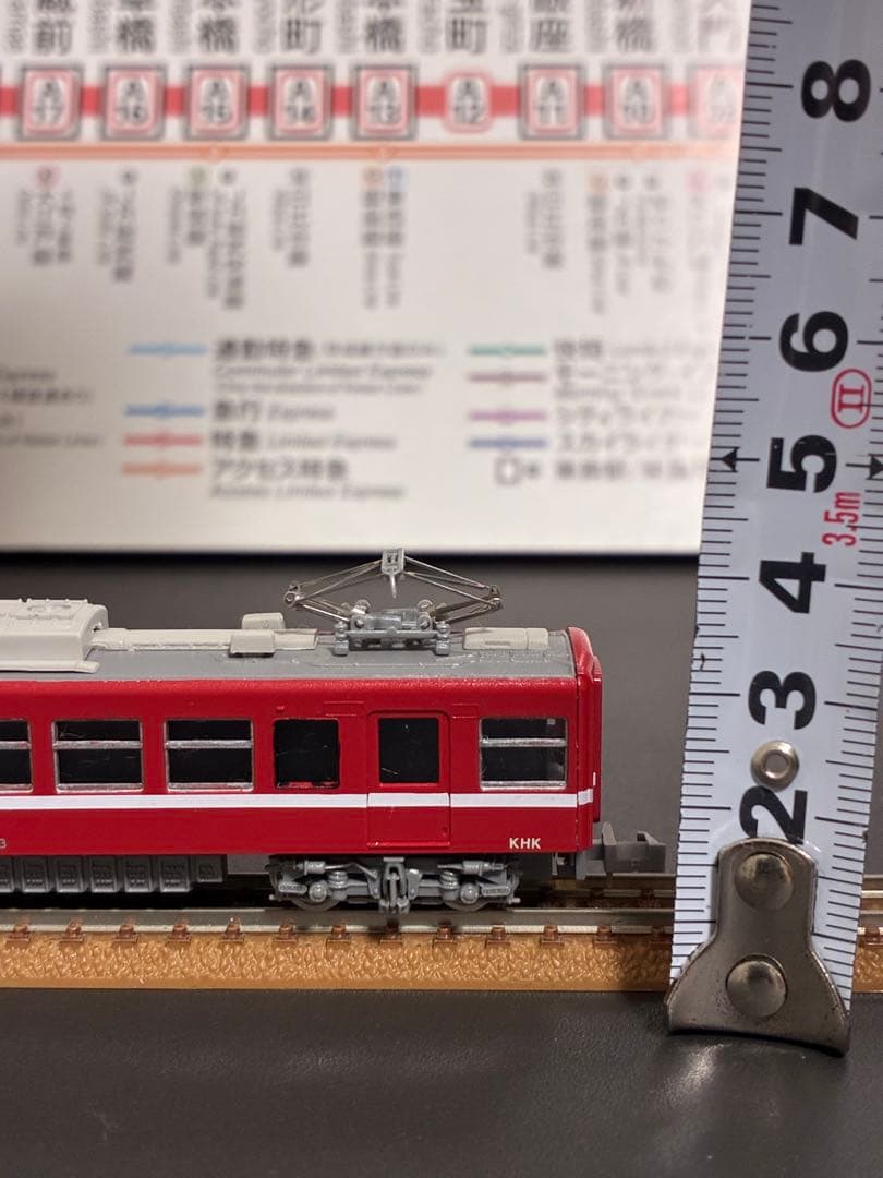 管理番号1870 京急 旧600形 Nゲージ 塗装済キット 素人組立品4両