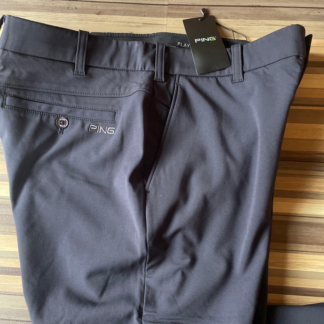 【新品タグ付き】PING ゴルフパンツ メンズ 暖パンツ　ストレッチ 防寒W76