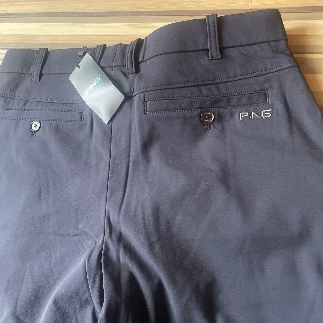 【新品タグ付き】PING ゴルフパンツ メンズ 暖パンツ　ストレッチ 防寒W76