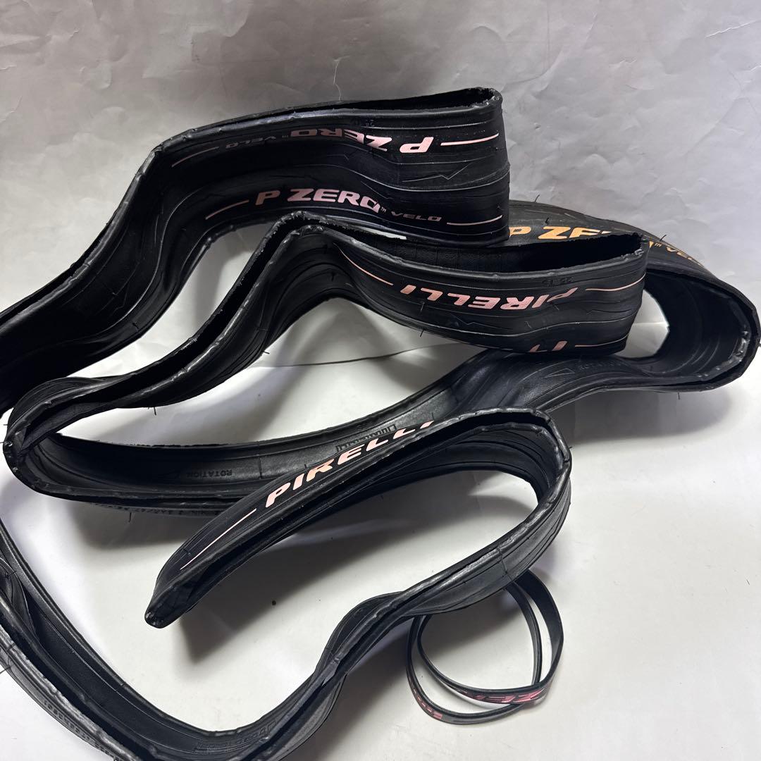 イ*ヴ様 Pirelli P ZERO VELO 700X25C タイヤピンク