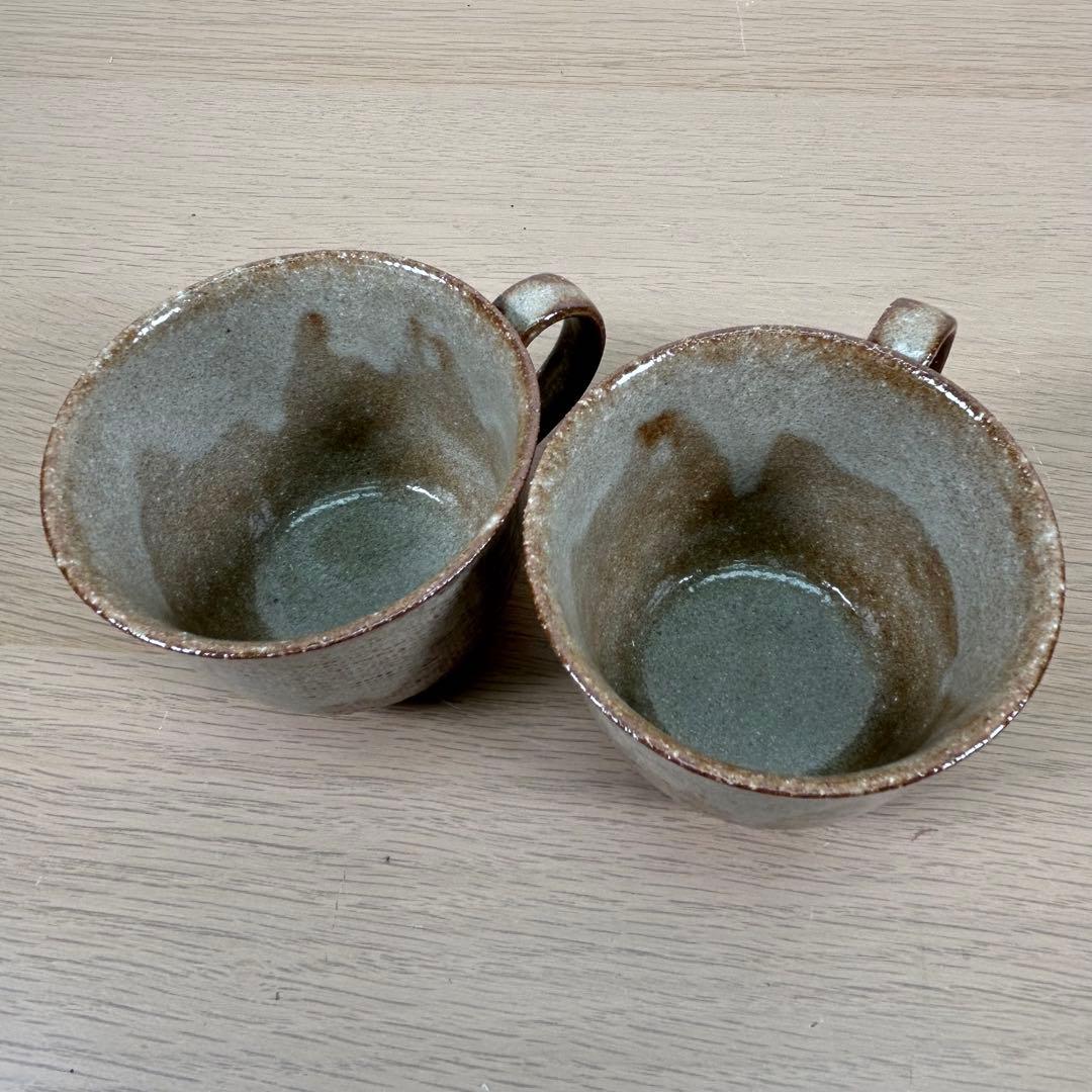 たち吉 C×2 布目 陶器 皿6枚＆カップ 2個 セットB340