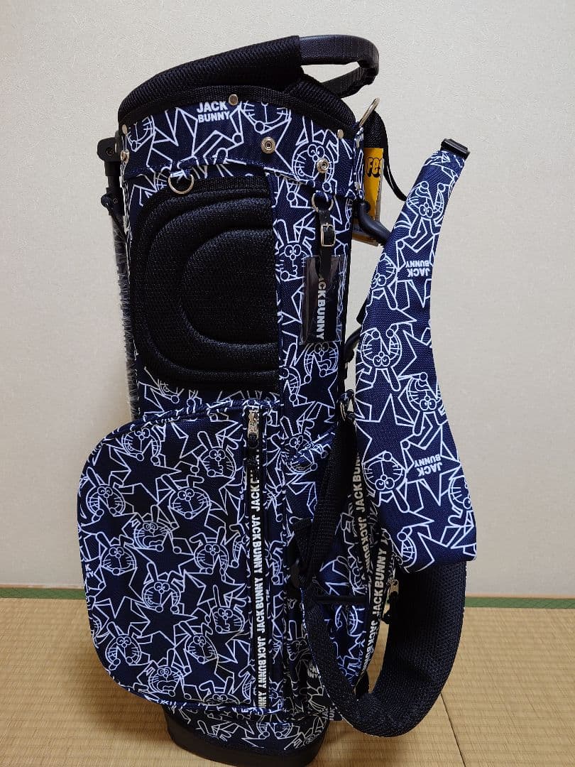 JACK BUNNY ドラえもん総柄 ゴルフバッグ【日本正規品　新品未使用】