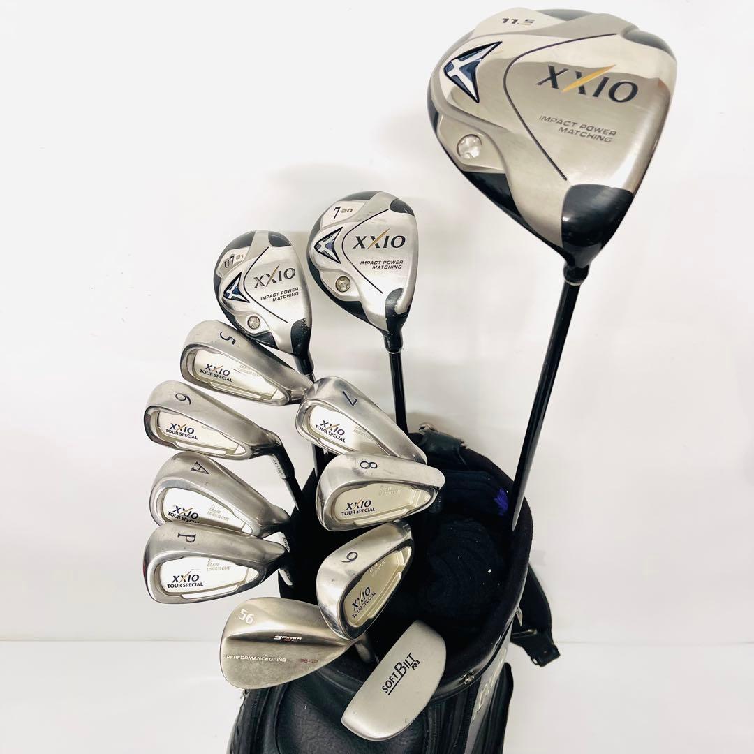コース直行セット XXIO ゼクシオ ゴルフフルセット ゴルフセット 初心者