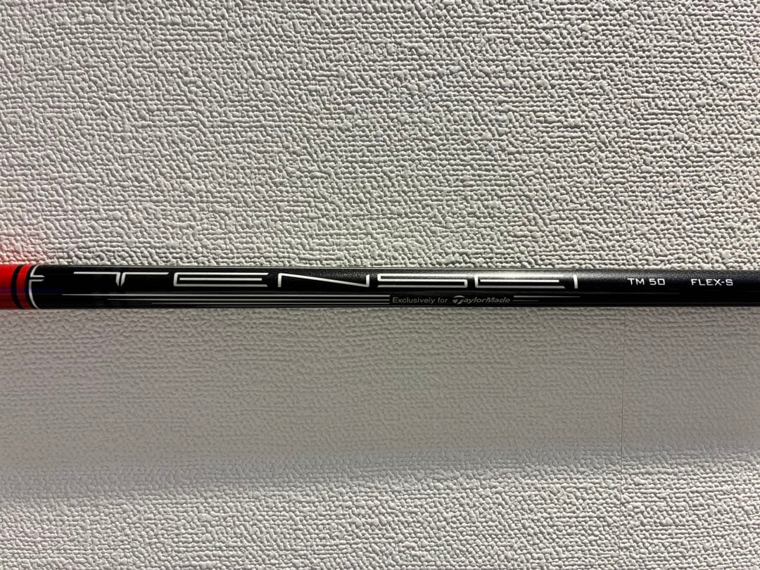 【超美品】ステルス純正 テンセイ レッド TM50 S 1W用シャフトスリーブ付