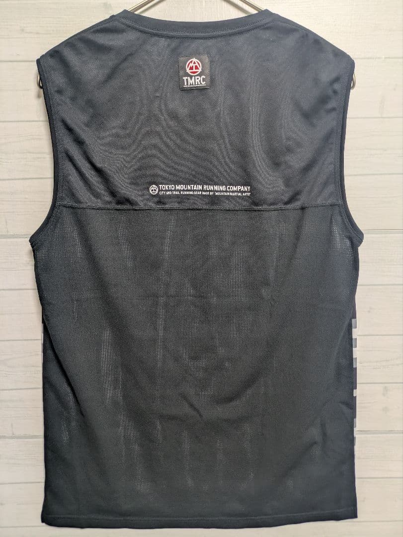新品 マウンテンマーシャルアーツ TMRC スリーブレス L ボーダー MMA
