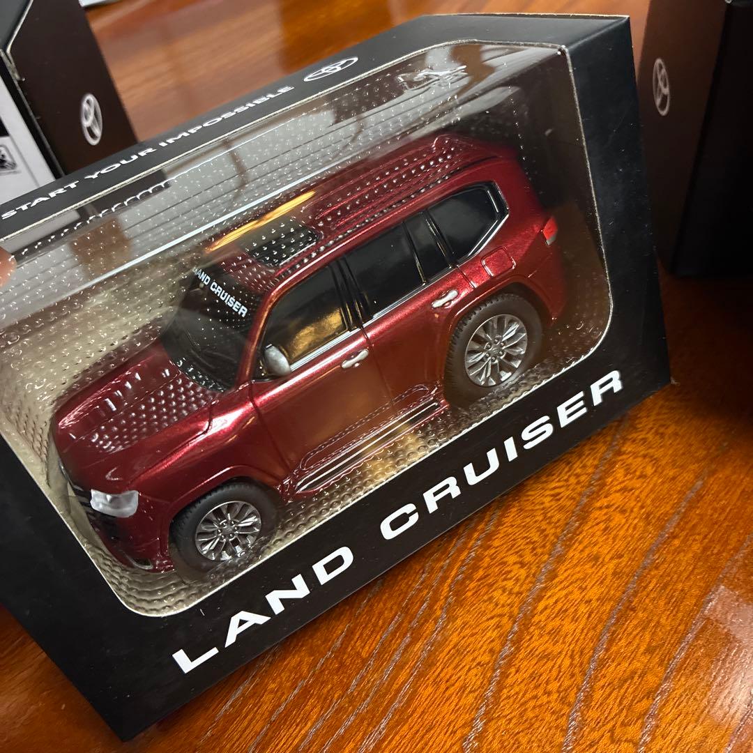 5台セットトヨタ ミニカー CROWN ランクル プルバックカー エステート