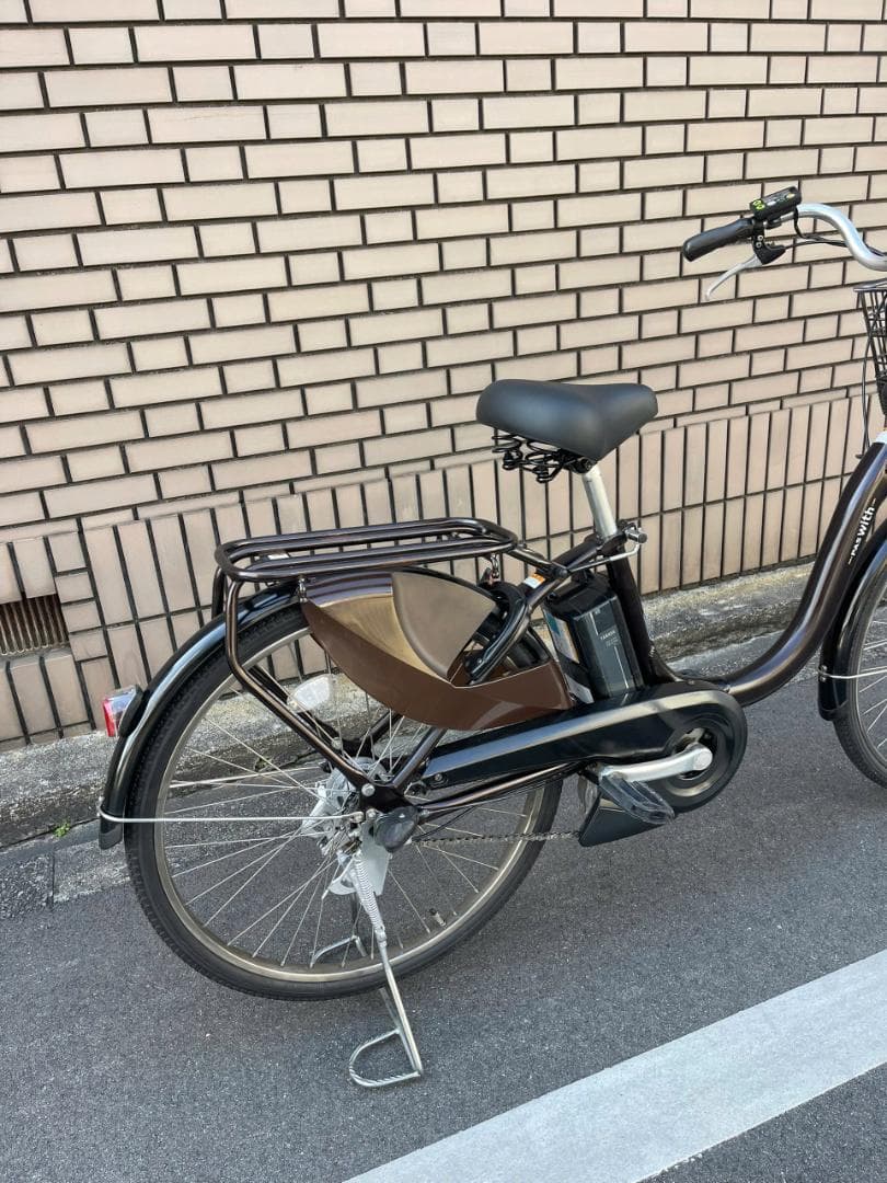 電動アシスト自転車 黒 12.3Ah YAMAHA 26BYDE24