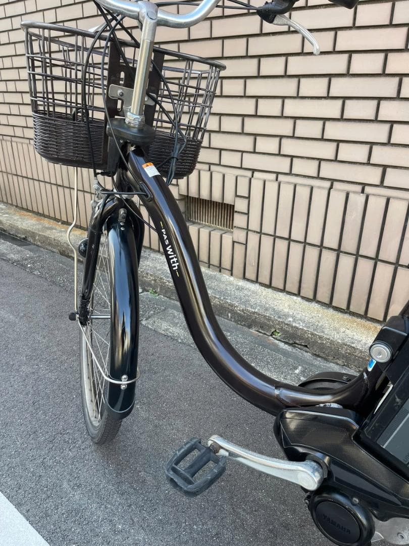 電動アシスト自転車 黒 12.3Ah YAMAHA 26BYDE24
