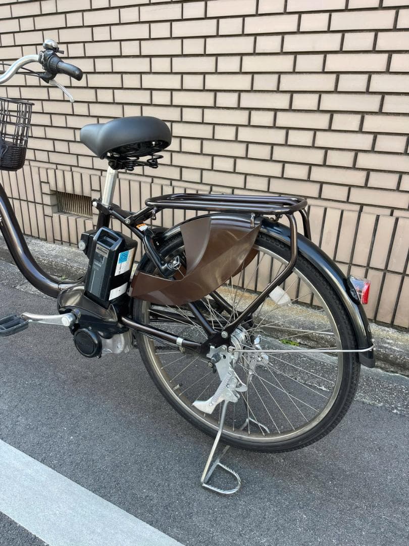 電動アシスト自転車 黒 12.3Ah YAMAHA 26BYDE24