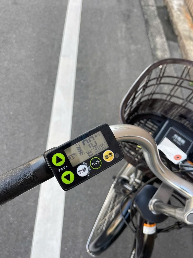 電動アシスト自転車 黒 12.3Ah YAMAHA 26BYDE24