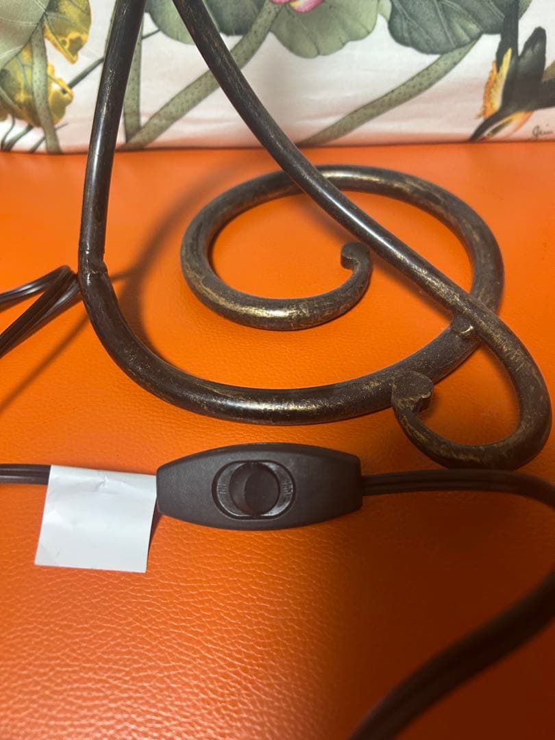 音符柄　電気スタンド