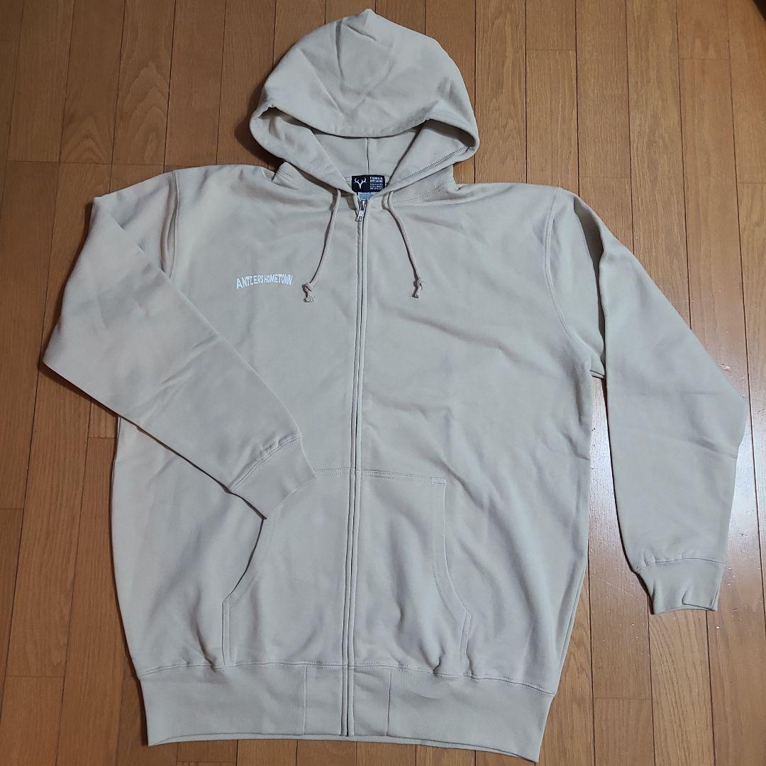 鹿島アントラーズ　×RYUAMBE ジップアップパーカー2XL