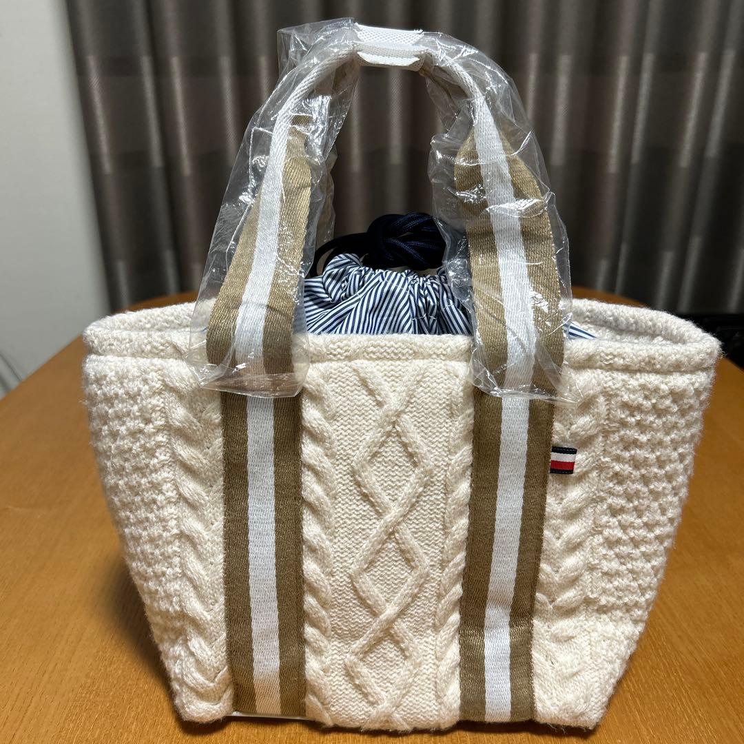 [新品】トミーヒルフィガーゴルフ　ラウンドトートバッグ　ミニトートバック