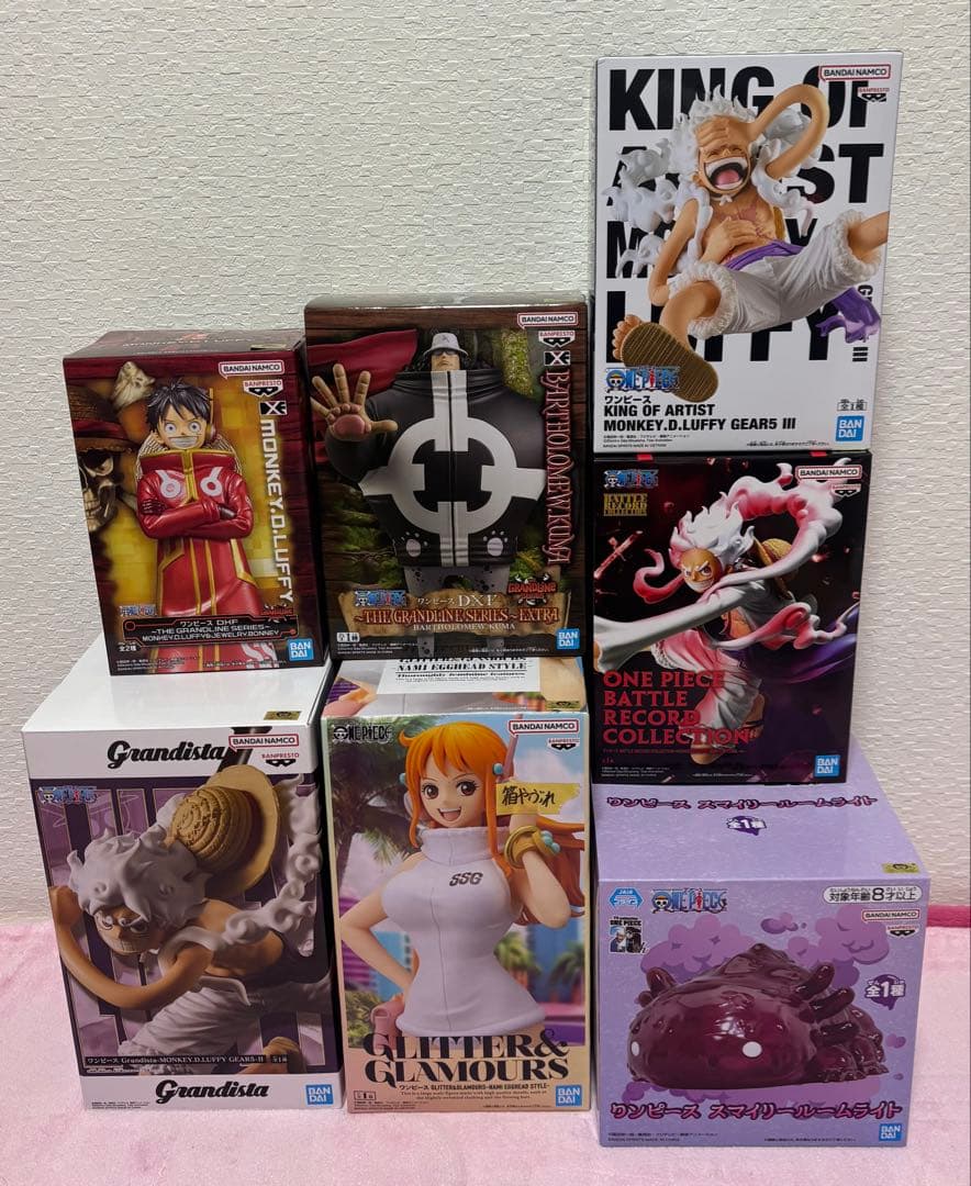 ワンピース　プライズフィギュア　まとめ売り7個