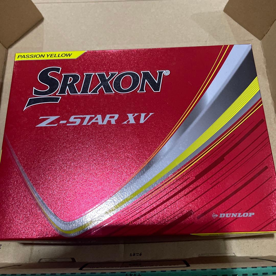 Srixon Z-STAR XV パッションイエロー 1.5ダース 18個
