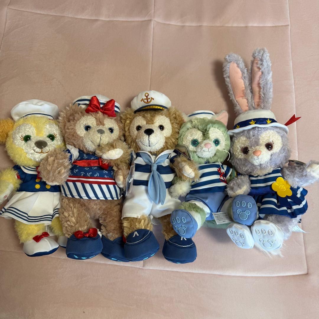 香港ディズニー　ぬいぐるみSSセット