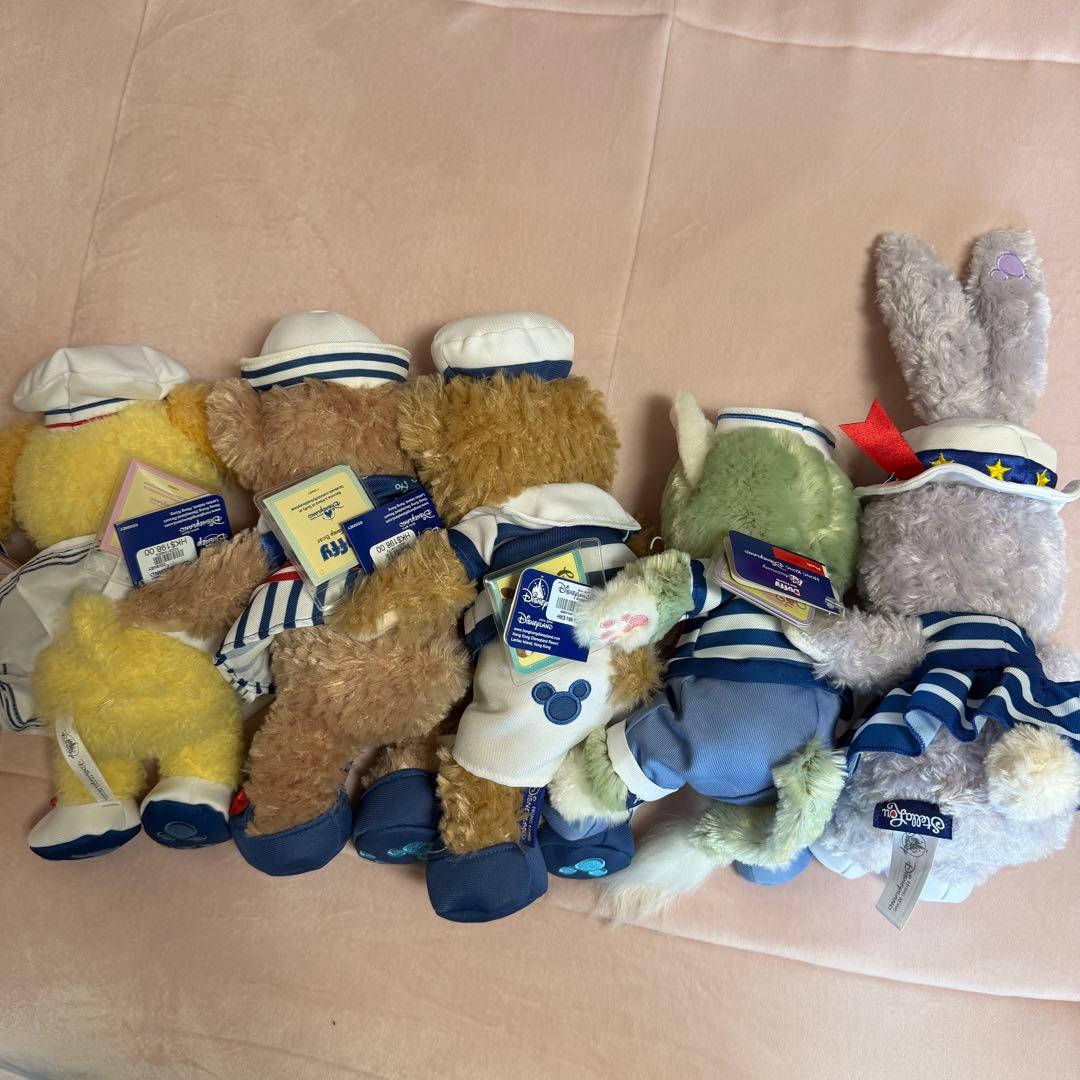 香港ディズニー　ぬいぐるみSSセット