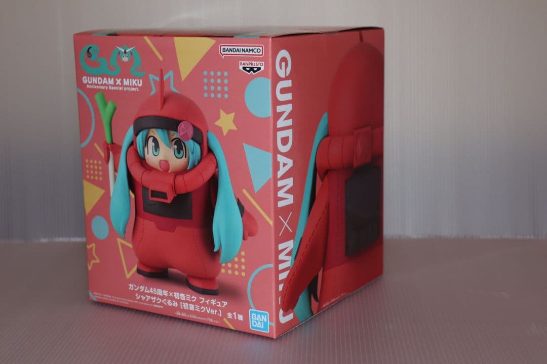 ㉞＿初音ミク　雪ミク　桜ミク　ガンダム　チロル　カナリア　フィギュア　７体セット