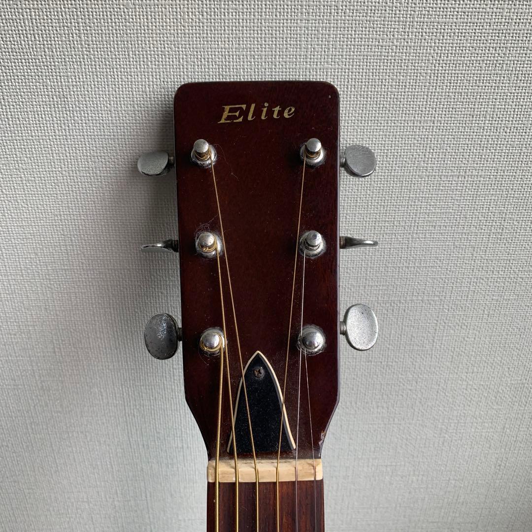 【希少】Elite エリート（タカミネ）ジャパンヴィンテージアコギADJサドル