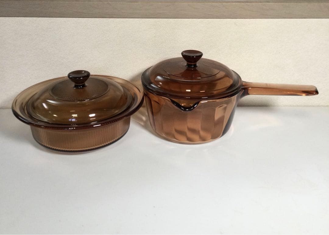 貴重廃盤品 ビジョン コーニング キャセロール 超耐熱 パイレックス 岩城硝子
