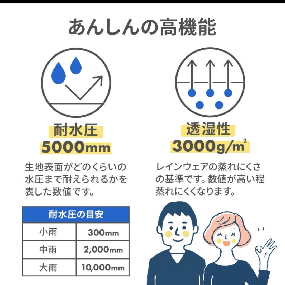 高機能レインコート Lサイズ