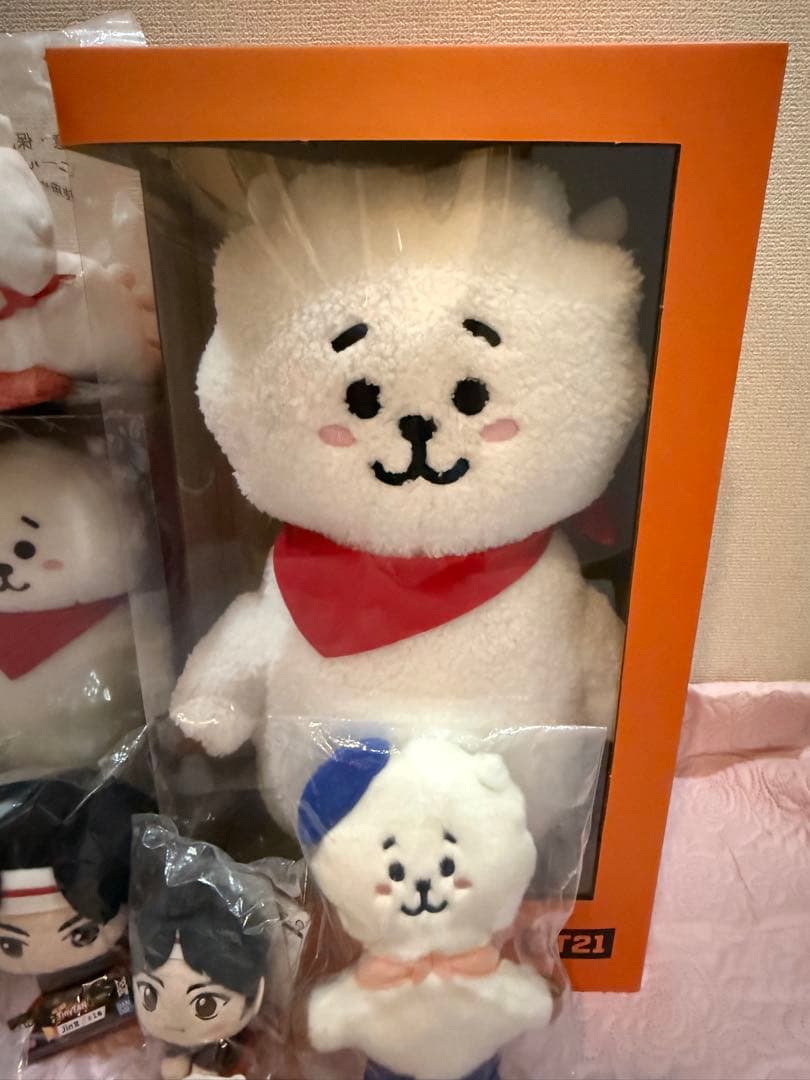 BT21 RJ BTS JIN ジン ぬいぐるみ 11個＋アミボムセット