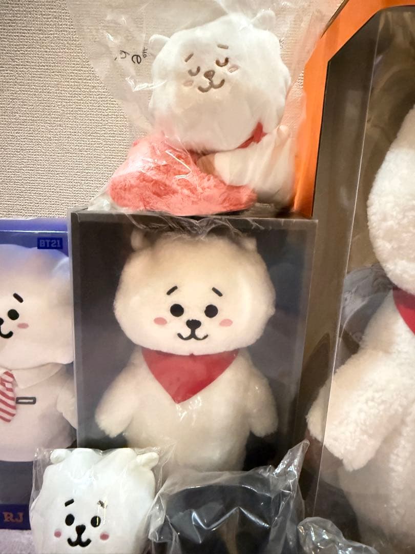 BT21 RJ BTS JIN ジン ぬいぐるみ 11個＋アミボムセット