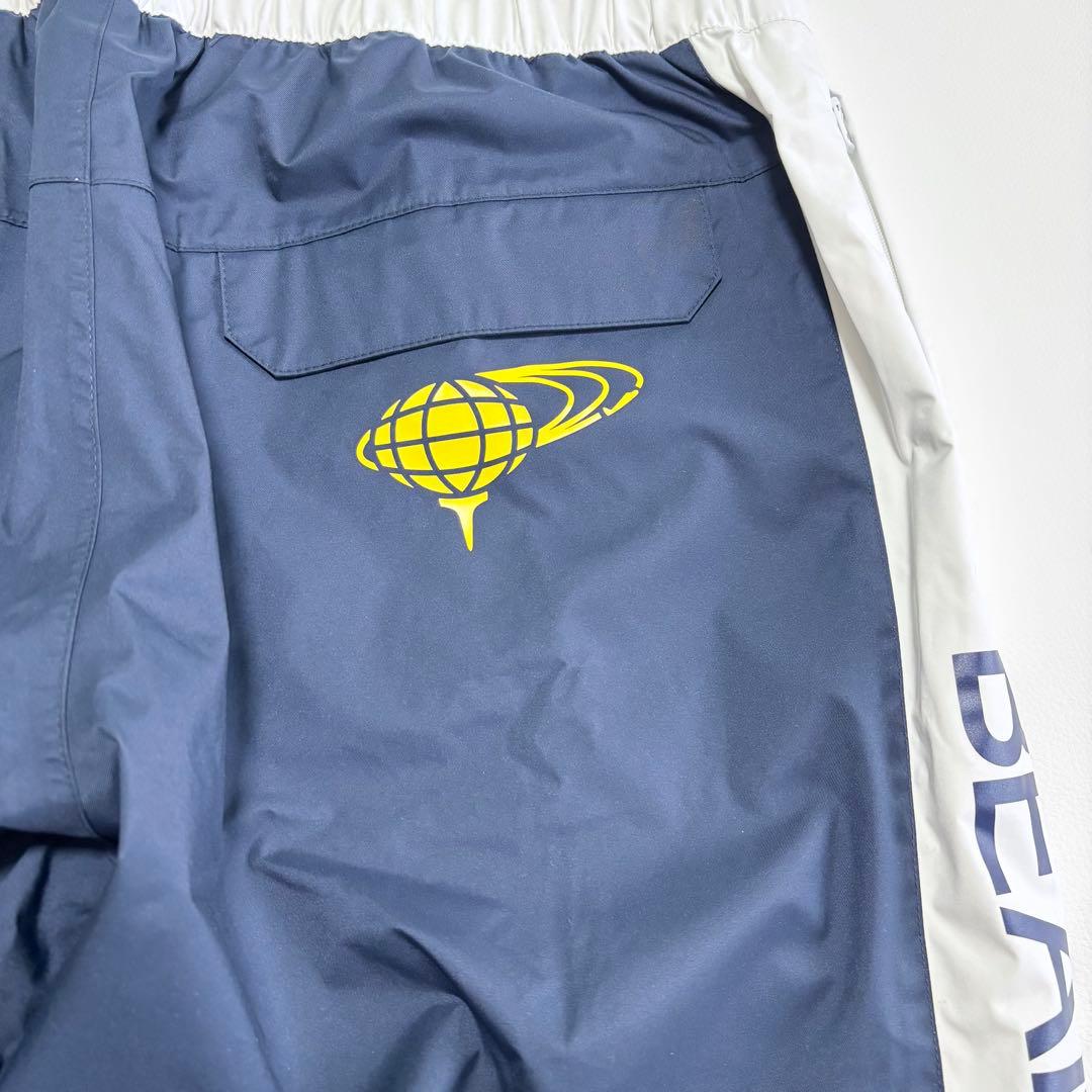 極美品✨ ビームス ゴルフ レイン セットアップ 紺 白 ユニセックス XL