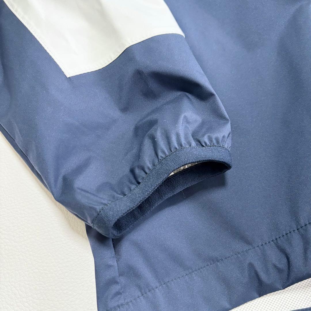 極美品✨ ビームス ゴルフ レイン セットアップ 紺 白 ユニセックス XL