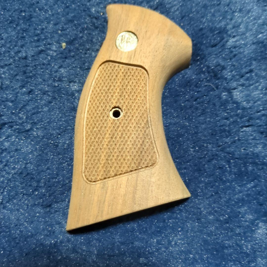 東京マルイSmith & Wesson M19 6inch木製グリップ付き