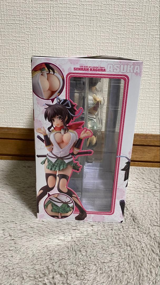 閃乱カグラ 飛鳥 新乳素材使用 生フィギュア　1点セット