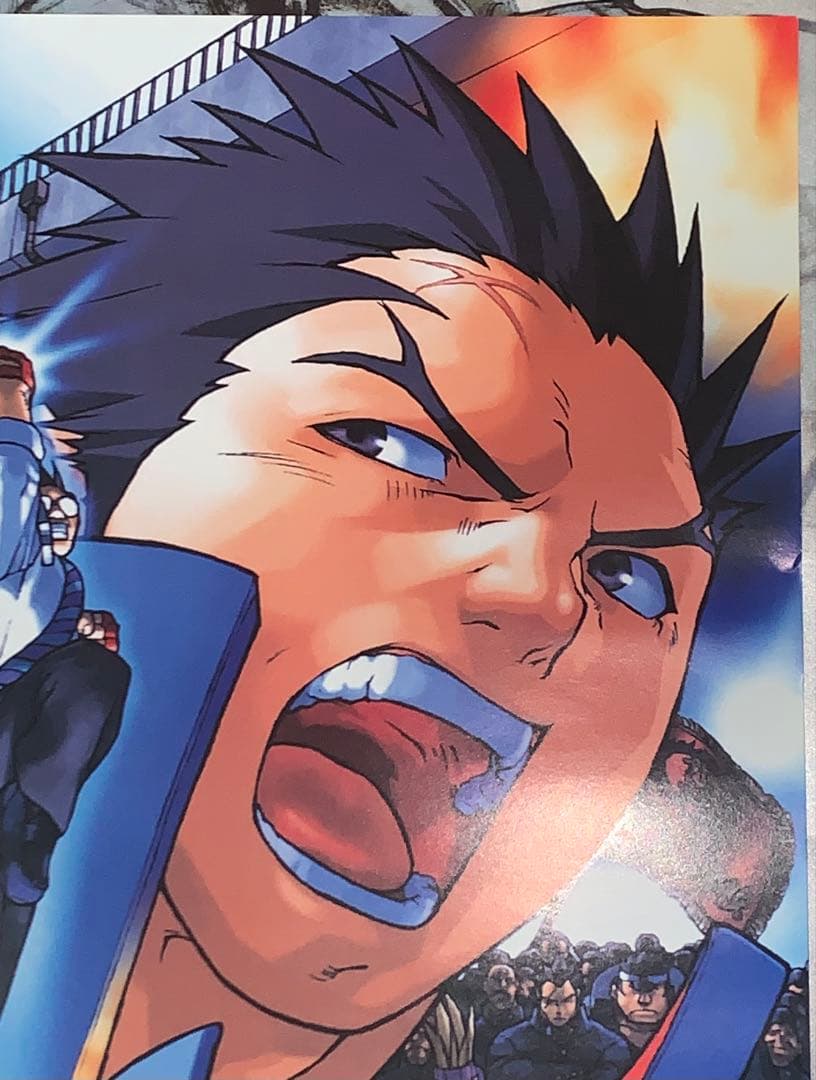 【B2】 私立ジャスティス学園 プレステ版 販促 非売品 ポスター