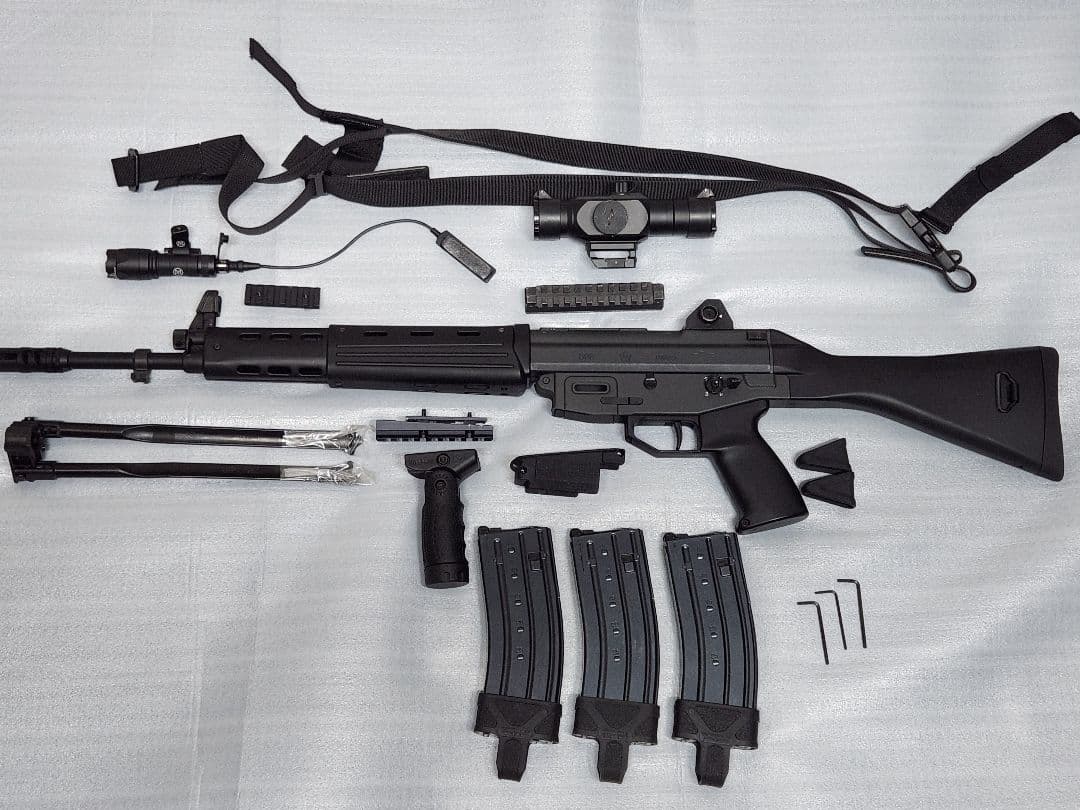 東京マルイ 89式小銃 ガスガン 固定銃床 ガスブロ　カスタム品多数