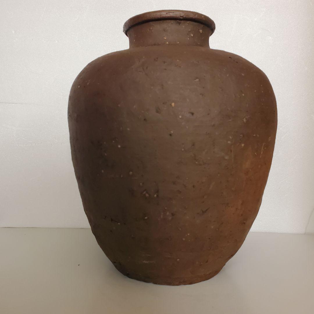 古備前　江戸前期　焼締め　壺