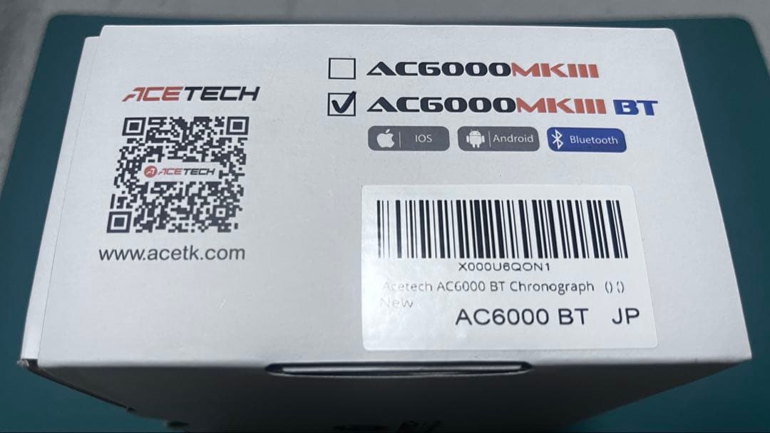 Ace tech　AC6000 MKIII BT 弾速計
