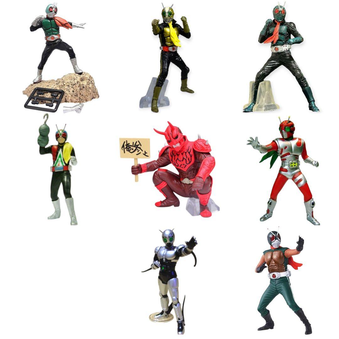 メ*4様 ８点セット　仮面ライダー　フィギュア　ガチャ　カプセルトイ　ＨＤＭ創絶