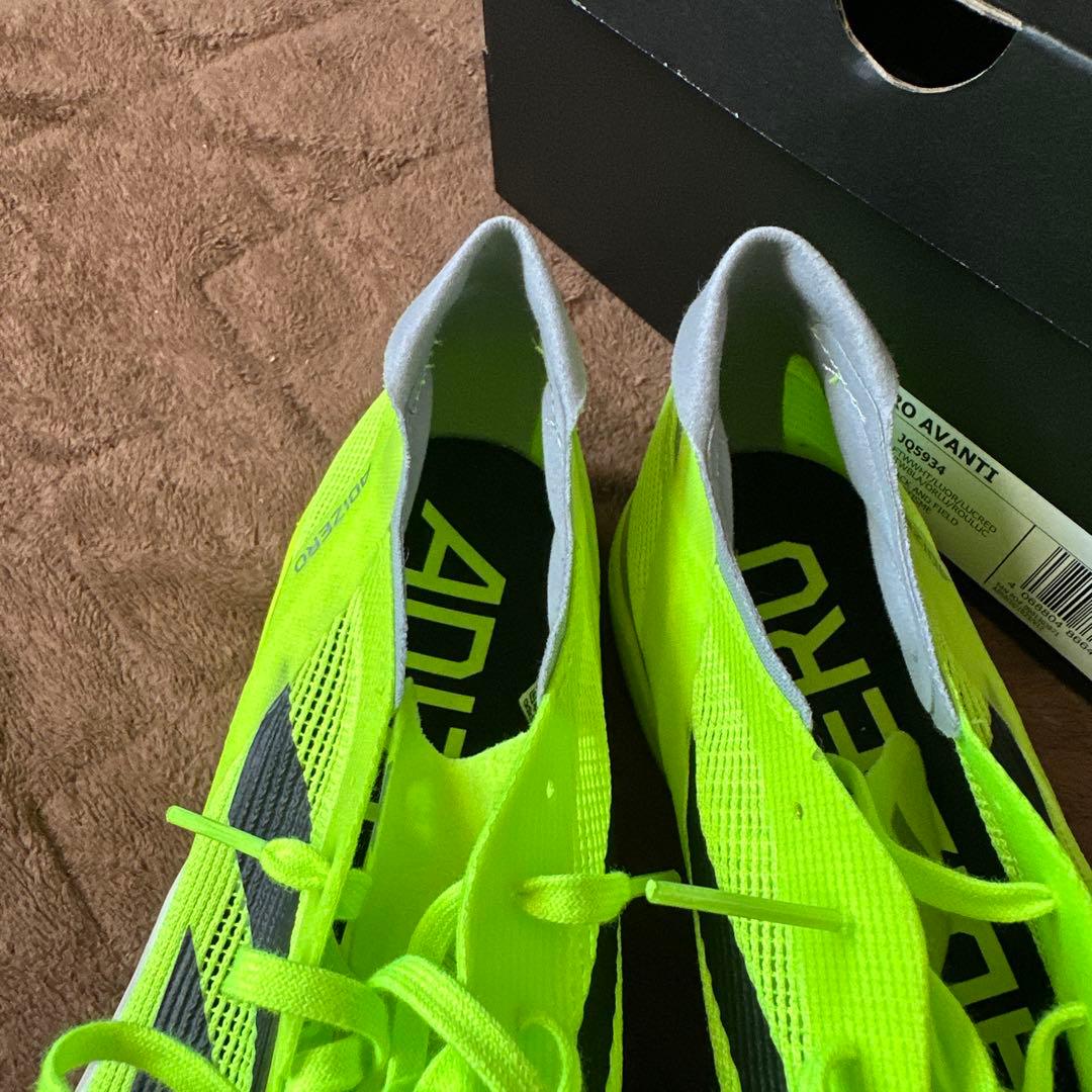 adidas ADIZERO スパイクシューズ 長距離　27cm