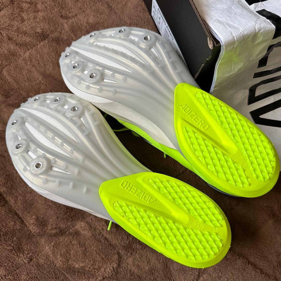 adidas ADIZERO スパイクシューズ 長距離　27cm
