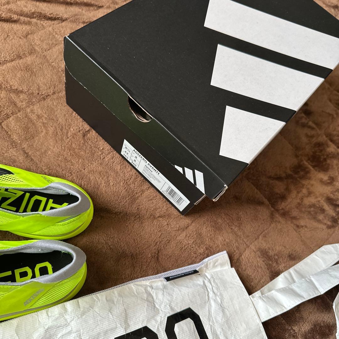 adidas ADIZERO スパイクシューズ 長距離　27cm