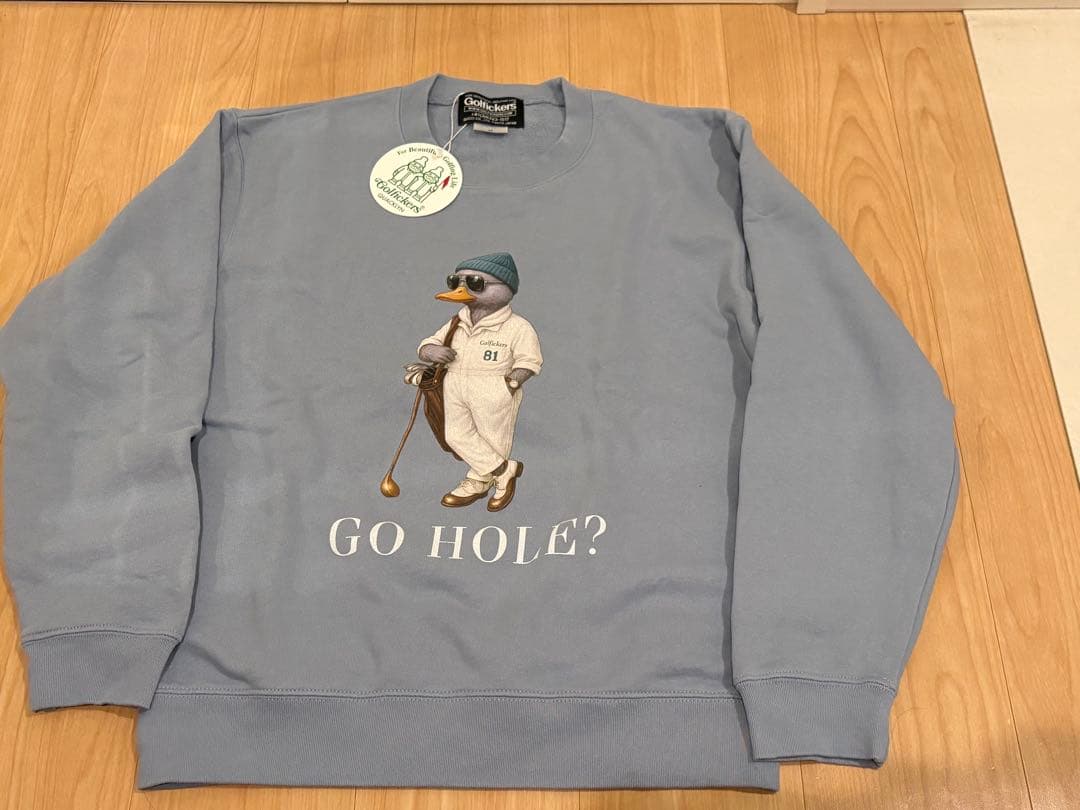 Golfickers スウェットトレーナー【Acid Blue新品】 希少色