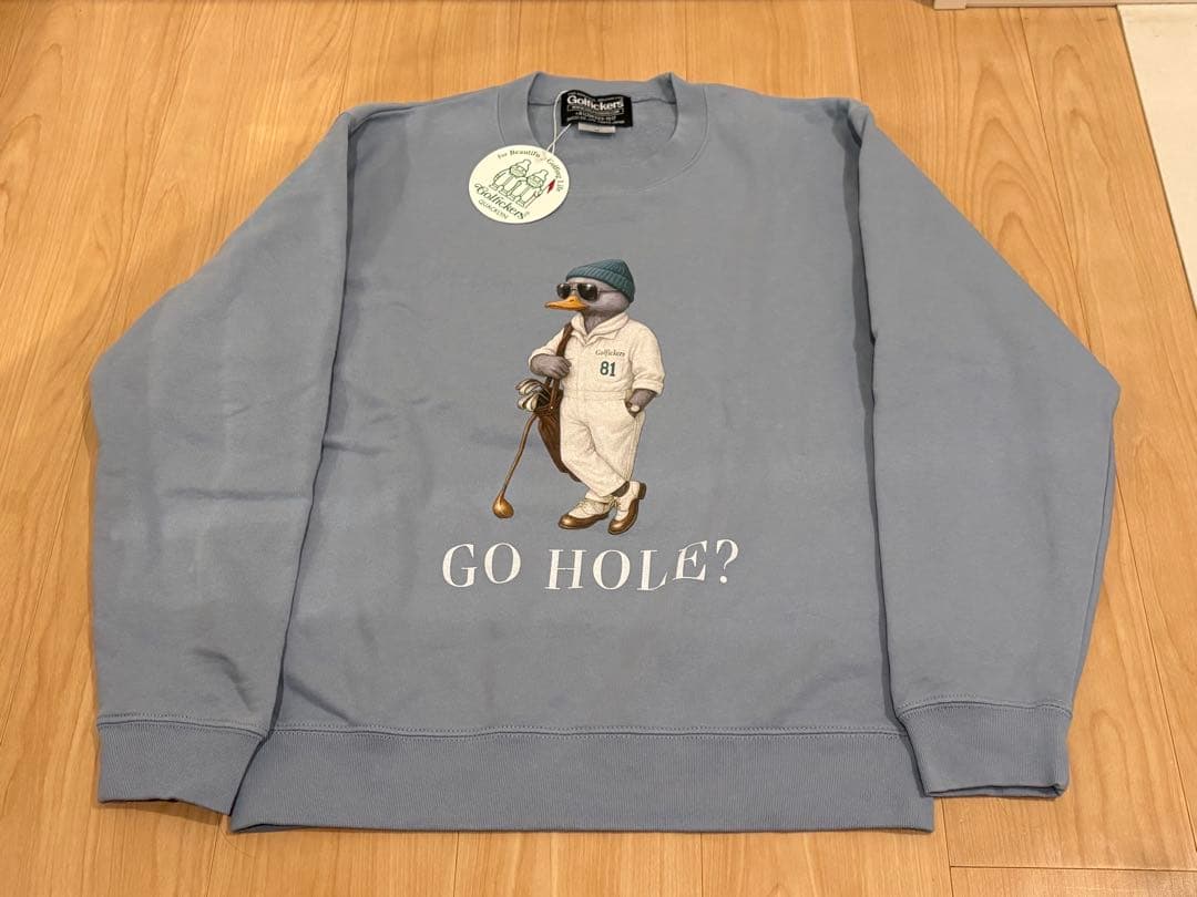 Golfickers スウェットトレーナー【Acid Blue新品】 希少色