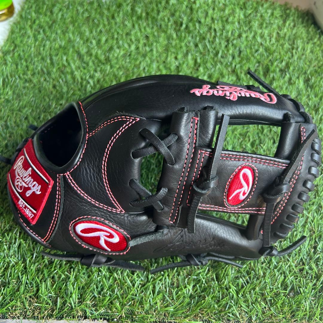 【美品】Rawlings HYPER TECH 軟式グローブ