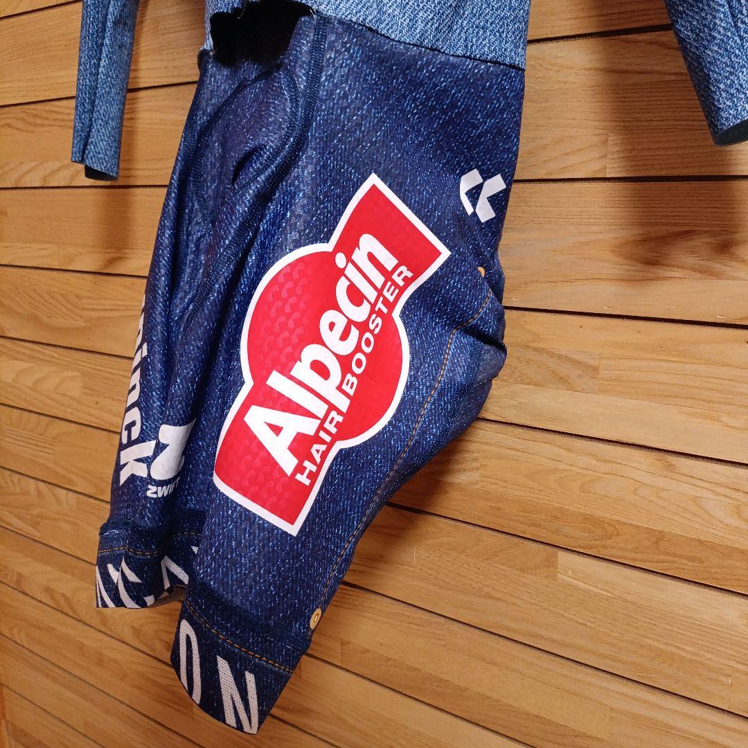 支給品 Alpecin Deceuninck スキンスーツ　アルペシン　デニム