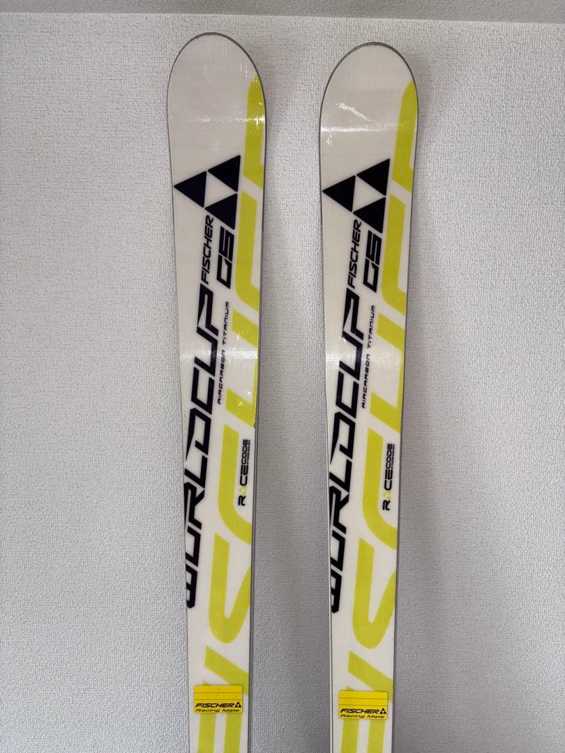 WORLD CUP PRO GS スキー ホワイト/イエロー