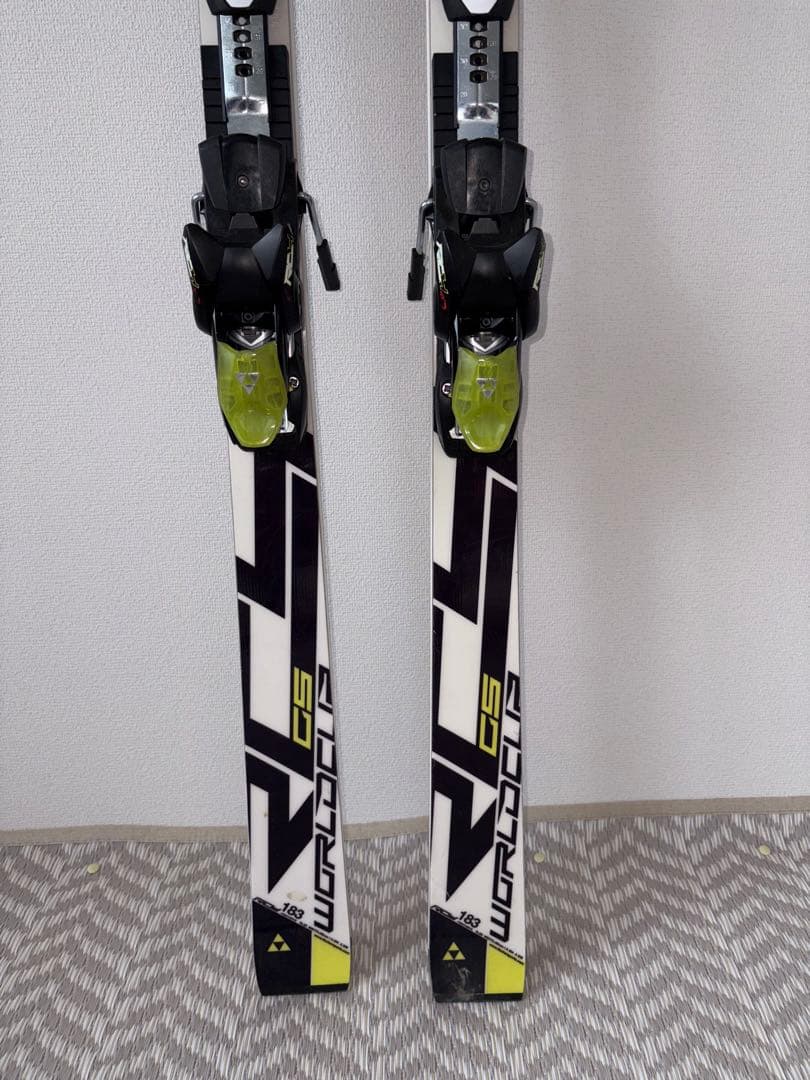 WORLD CUP PRO GS スキー ホワイト/イエロー
